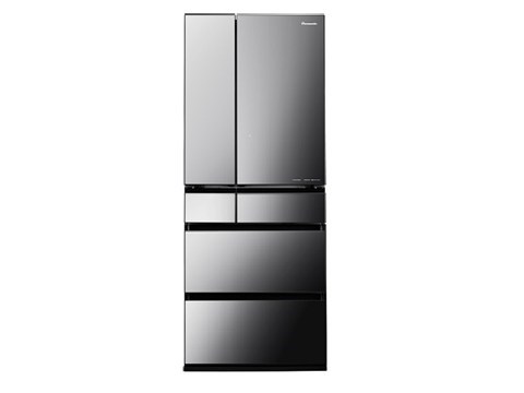 Panasonic AI ECONAVI 智慧節能六門雪櫃(黑鋼鏡)